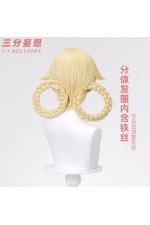 1/3 Delusion Genshin Impact Jahoda Blonde Cosplay Wig